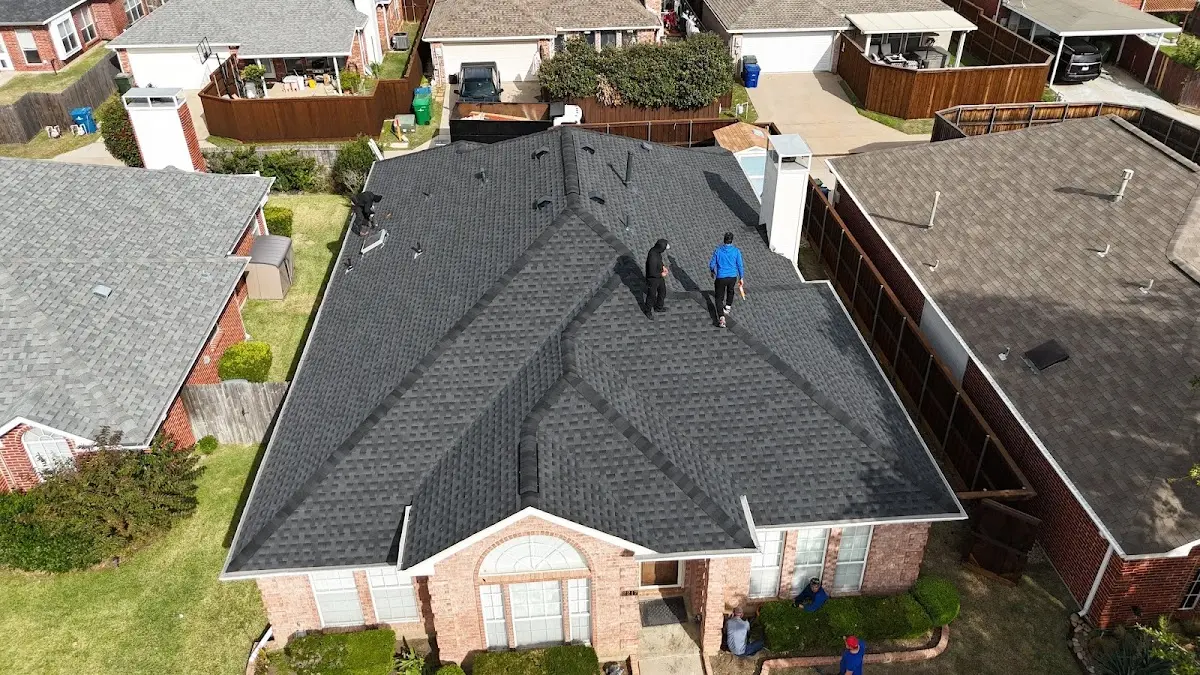 Commercial Roofing work in progress on a Mount Dora property
